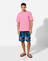T-shirt - Coupe oversize - rose