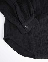 Bluza - muslin - crna