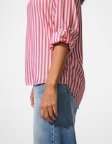 Bluse - Dreiviertelärmel - rosa