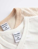 hossz&uacute; ujj&uacute; body - 2 darabos csomag - feher