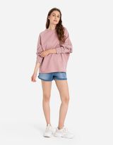 Felpa - Oversized Fit - rosa
