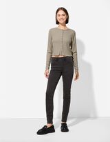 Longsleeve - Geribd - lichtgroen