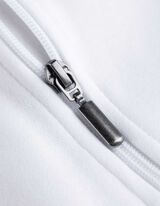 Cipzáros melegítőfelső - Egyszínű - feher