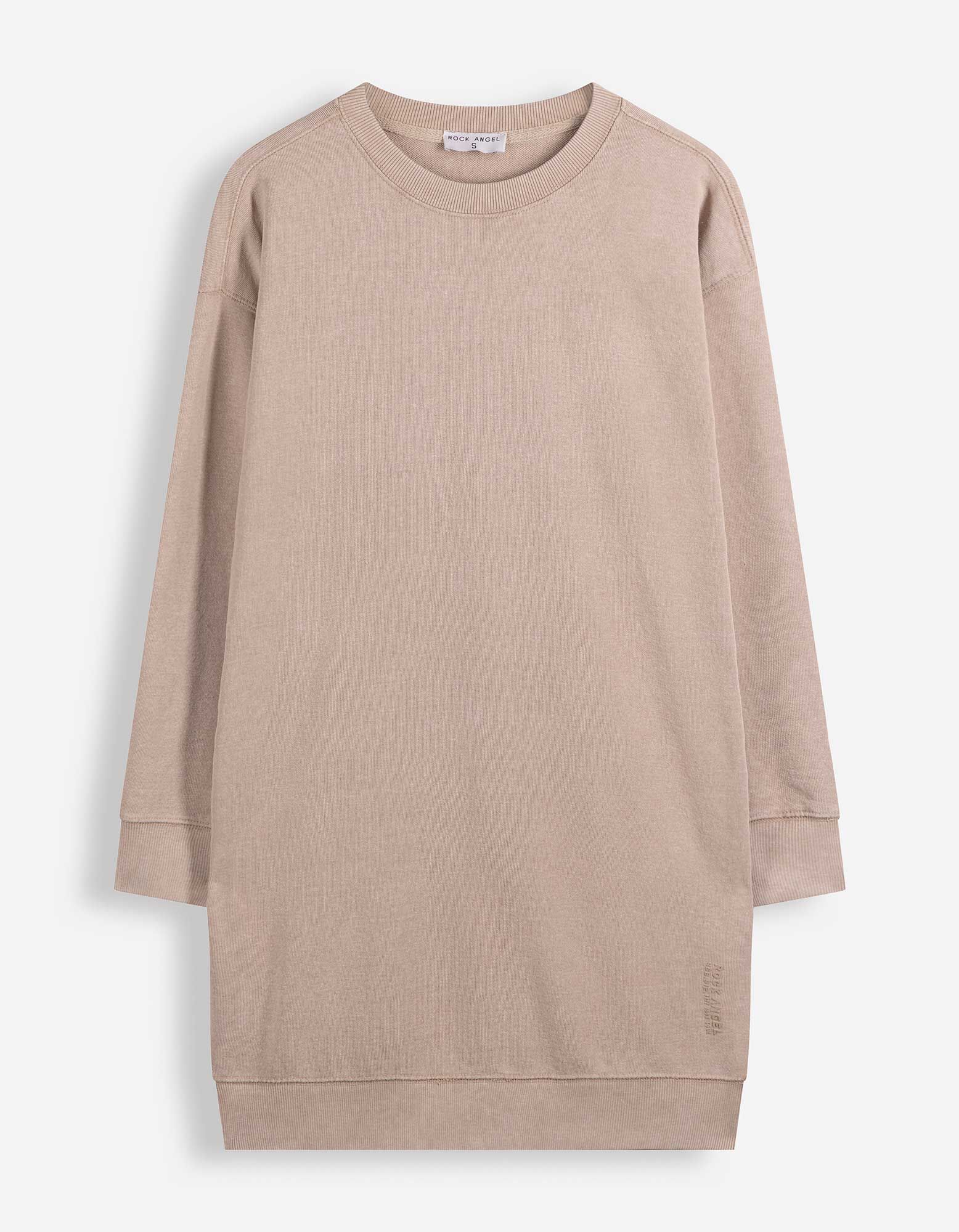 Midikleid - Sweat - Braun