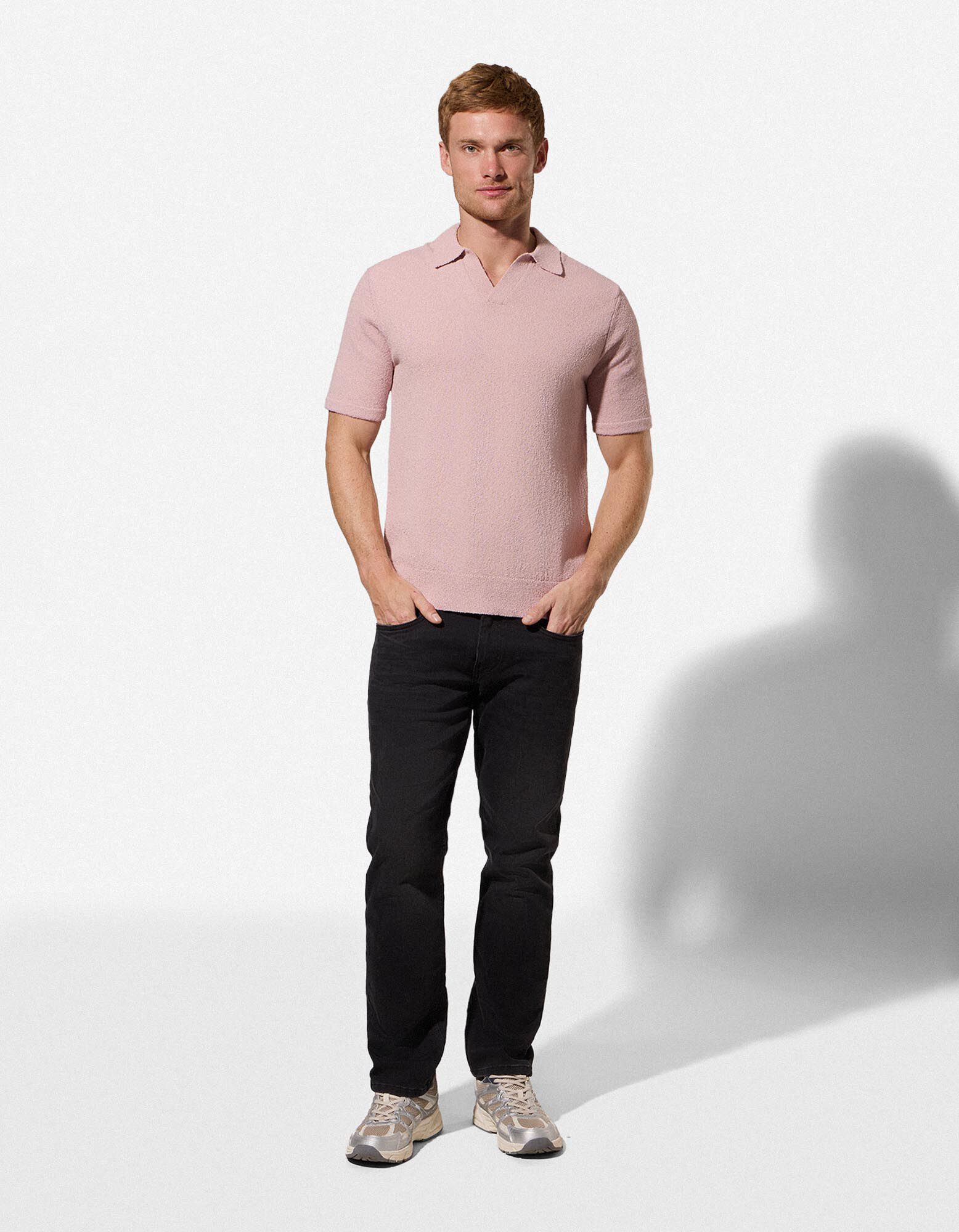 Poloshirt - Regular Fit - rosa