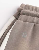 Jogger pants - Contrasterende inzetten - beige