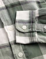 Hemd - Karomuster - wei&szlig;