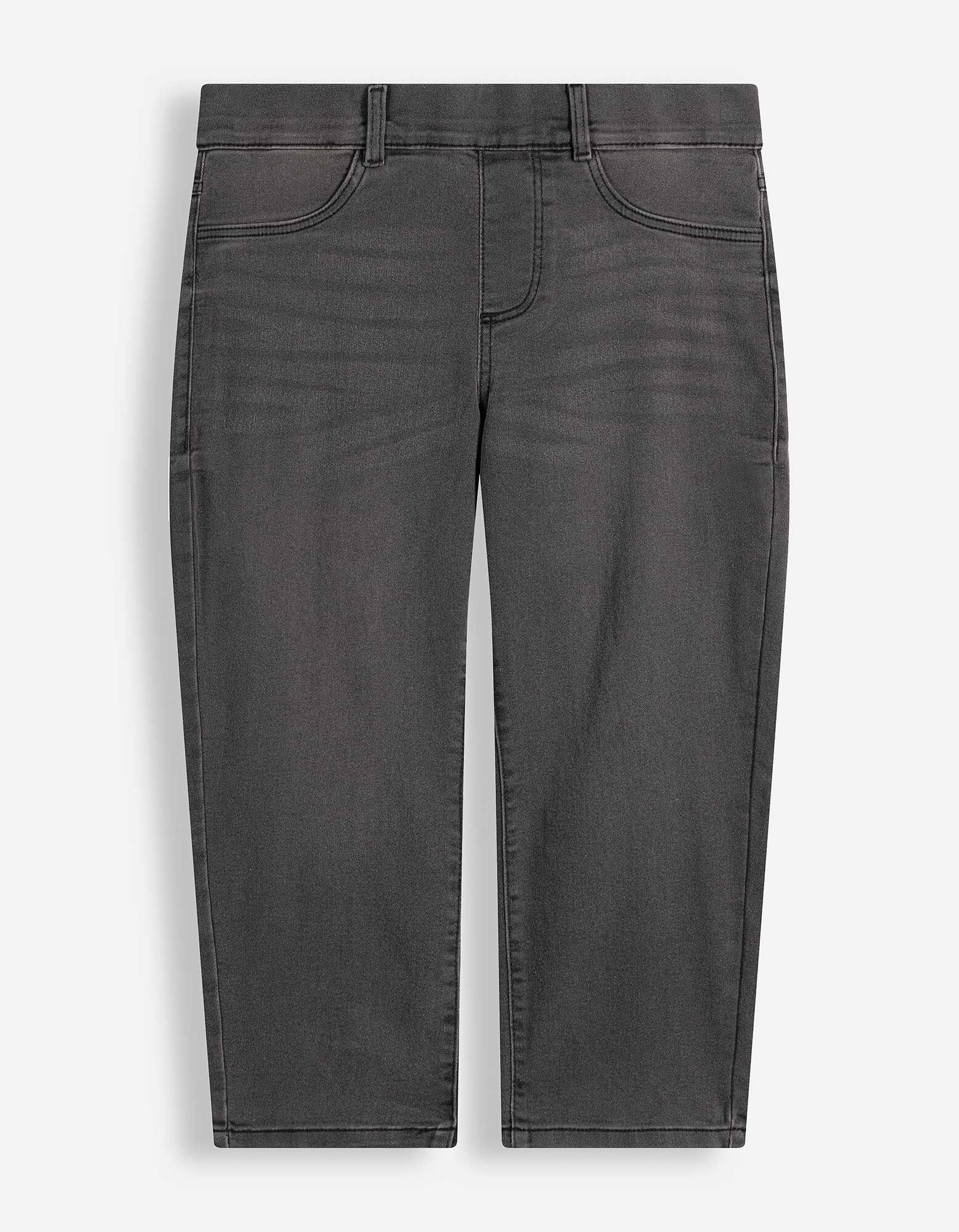 Kalhoty capri - Velmi přil&eacute;hav&yacute; střih Skinny Fit - seda