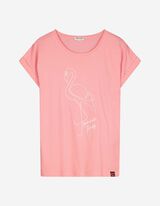 T-Shirt - Stickereien - pink
