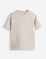 T-Shirt - Scuba - beige
