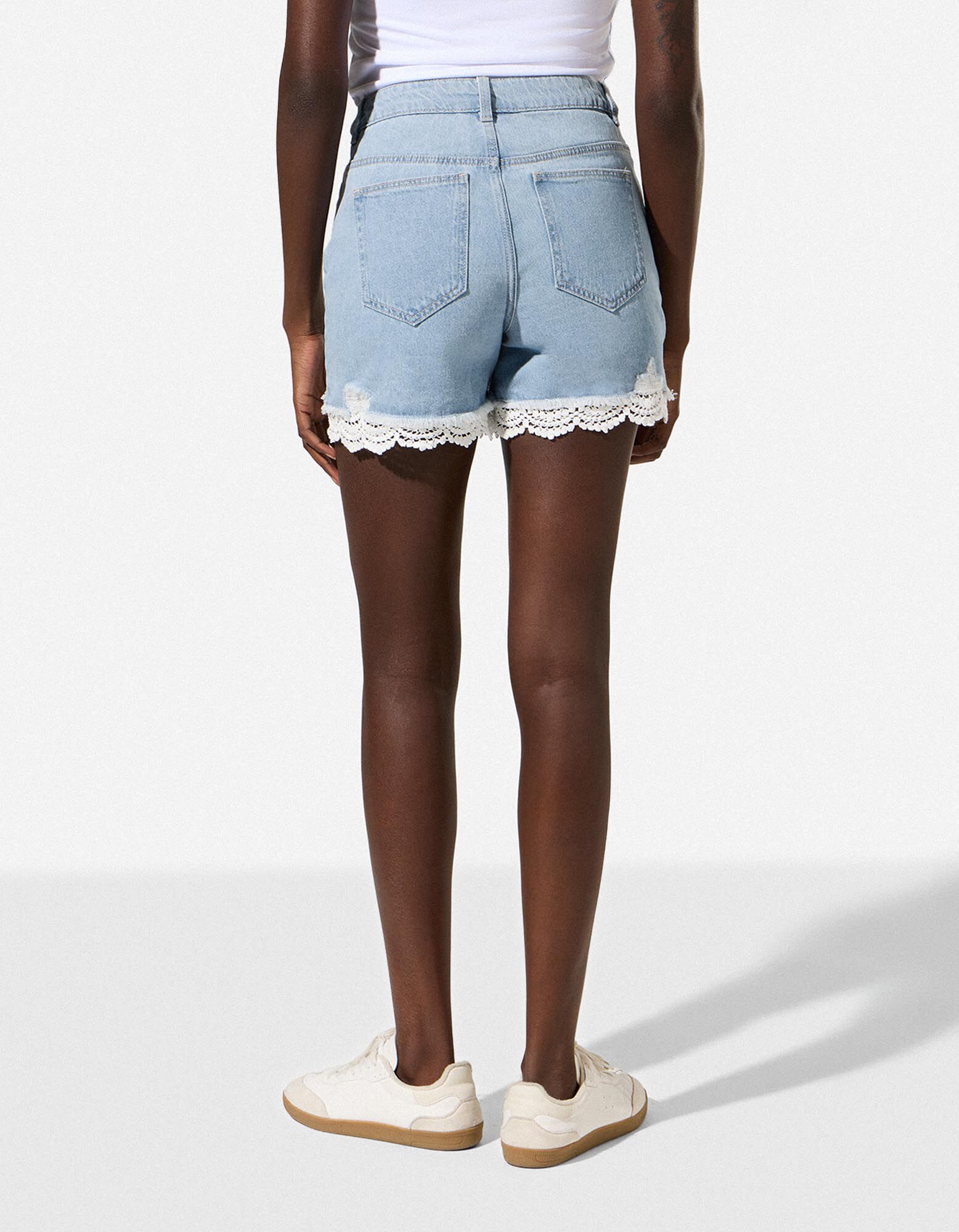 Shorts - Regular Fit - Hellblau
