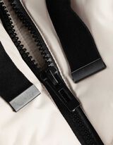 Steppjacke - Atmungsaktiv - hellgrau