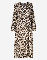 Maxi-jurk - Viscose - beige