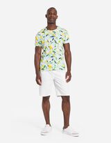 Bermude  - Straight Fit - Alb