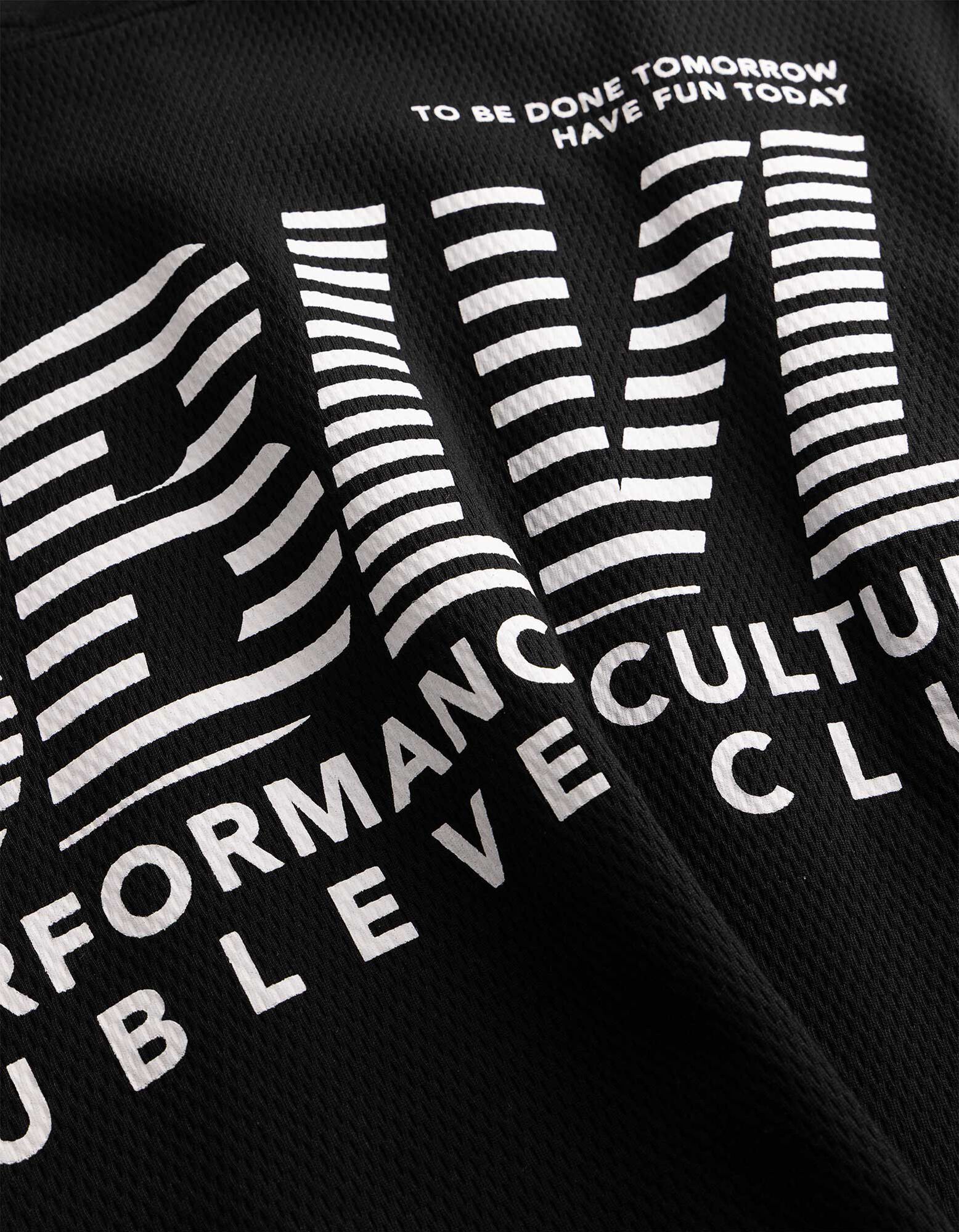 T-Shirt - V-Ausschnitt - schwarz