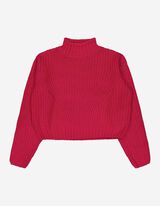 Mädchen Pullover - Grobstrick