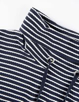 Sweatshirt - Sjaalkraag - donkerblauw