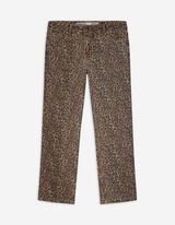 Broek - Luipaardprint - lichtbruin