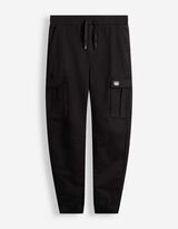 Cargohose - Relaxed Fit - Schwarz