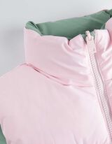 pikowana kamizelka - Odwracalne - turkusowy