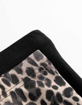 Radlerhose - Animal-Muster