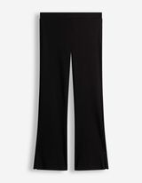 Leggings - Gerippt - Schwarz