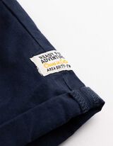 Short - Elastische band - donkerblauw