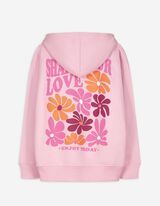 Džemperis - Gaubtas - sviesiai rozinis