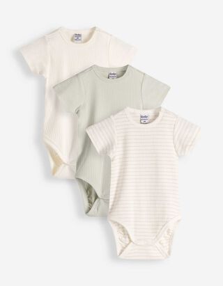Kurzarmbody - 3er-Pack