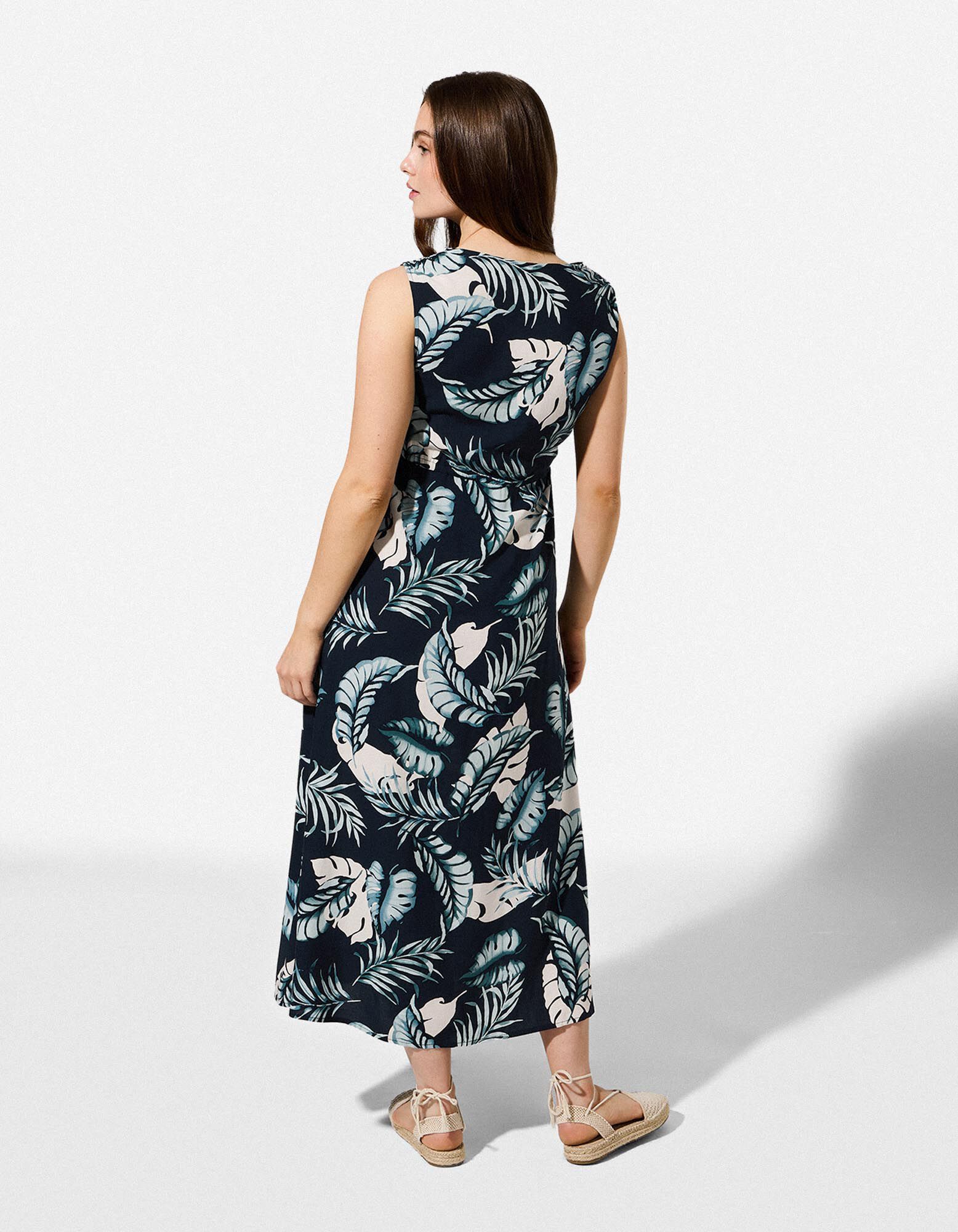 Maxikleid - Lang - Dunkelblau