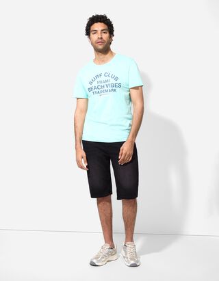 Bermuda  - Jogger Fit - schwarz