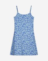 Kleid in A-Linie - Spaghettiträger