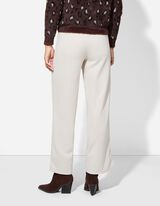 Kalhoty - Měkký materiál - bílá