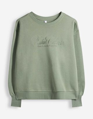 Mikina - Bal&oacute;nov&eacute; ruk&aacute;vy - Khaki zelen&aacute;