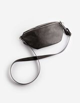 Hip Bag - Kunstleder - Dunkelgrau