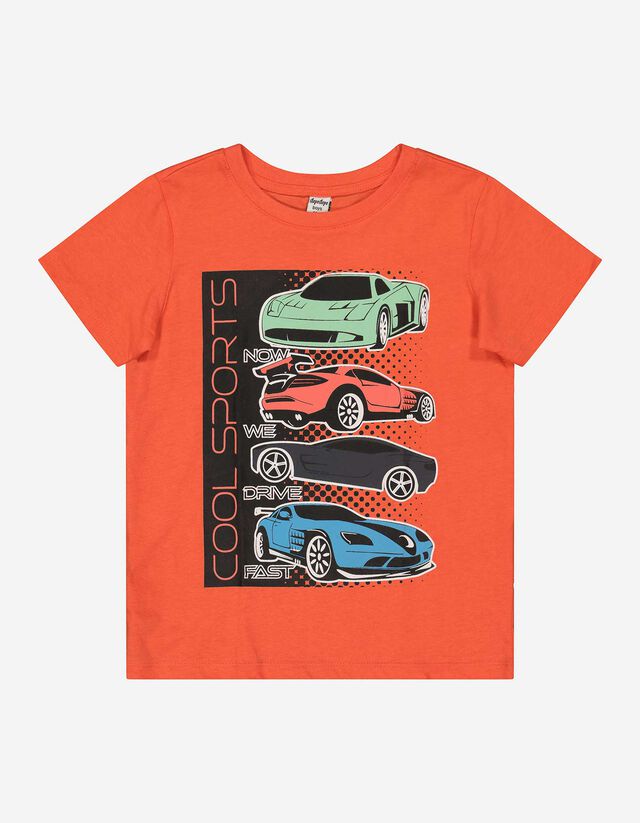 Tricou - Imprimeu - Rosu