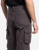 Kelnės su ki&scaron;enėmis - Tiesaus kirpimo - juodas