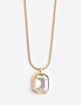 Kette - Ziersteine - Goldfarben