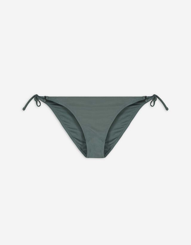 Bikinialsó - Egyszínű - sotetzold