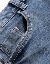 Dž&iacute;nov&eacute; &scaron;ortky - středně modr&yacute; denim - modra