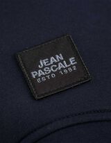 Sweatjacke - Stehkragen - dunkelblau