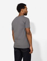 T-Shirt - einfarbig - dunkelgrau