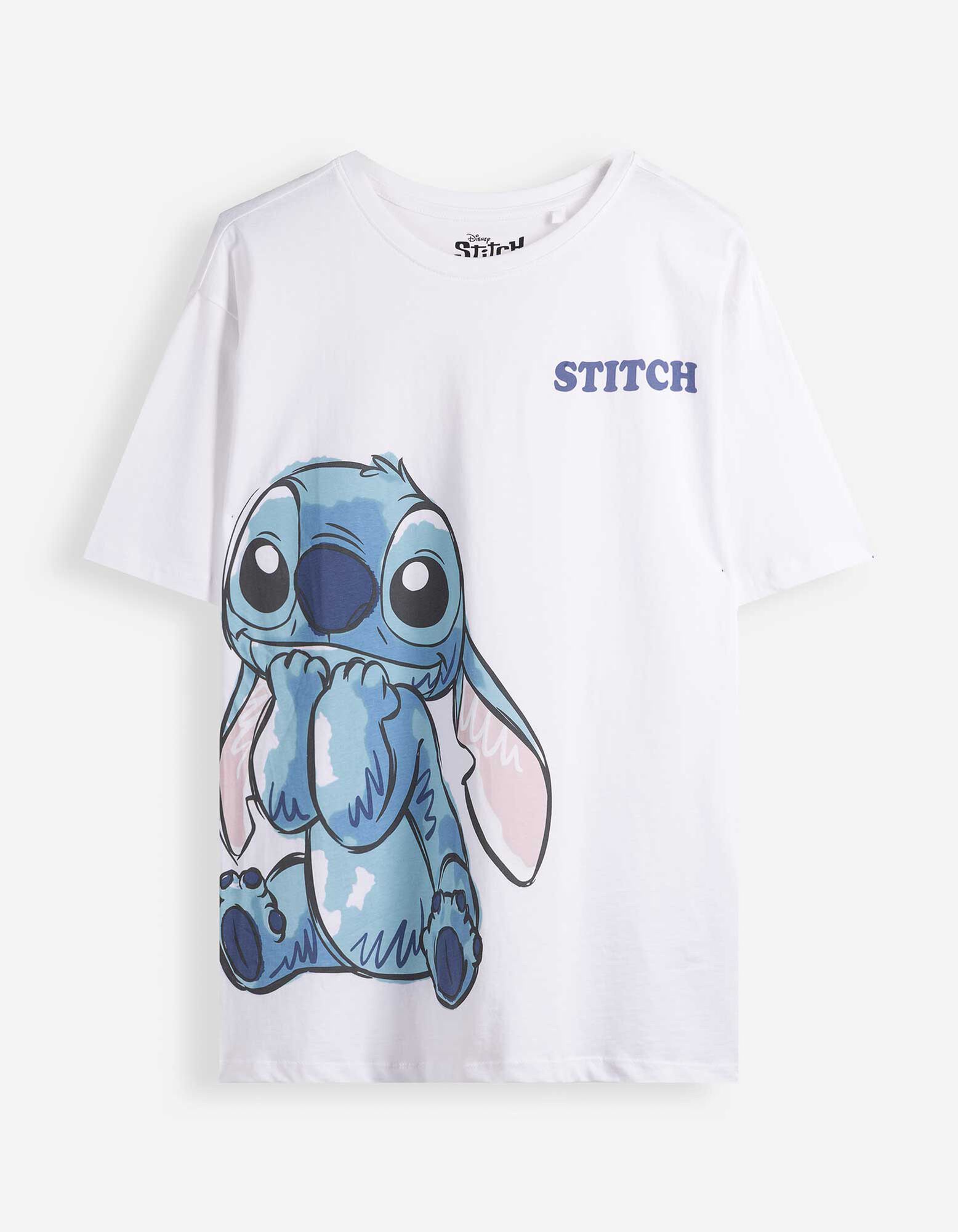T-Shirt - Lilo & Stitch - Wei&szlig;