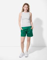 Trumpa palaidinė - Kraštas su kniedėmis - baltas