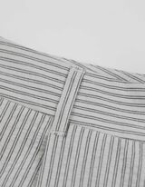 Hlače - seersucker - bijela