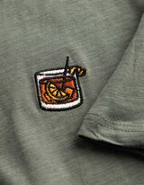 Tričko - V&yacute;&scaron;ivky - tmave zelena