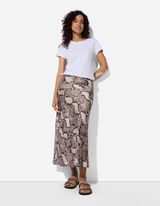 Szoknya - Puha tapintású - vilagos szurke