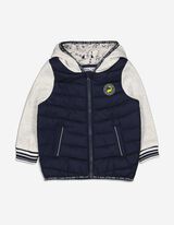 Baby Steppjacke - Labelpatch