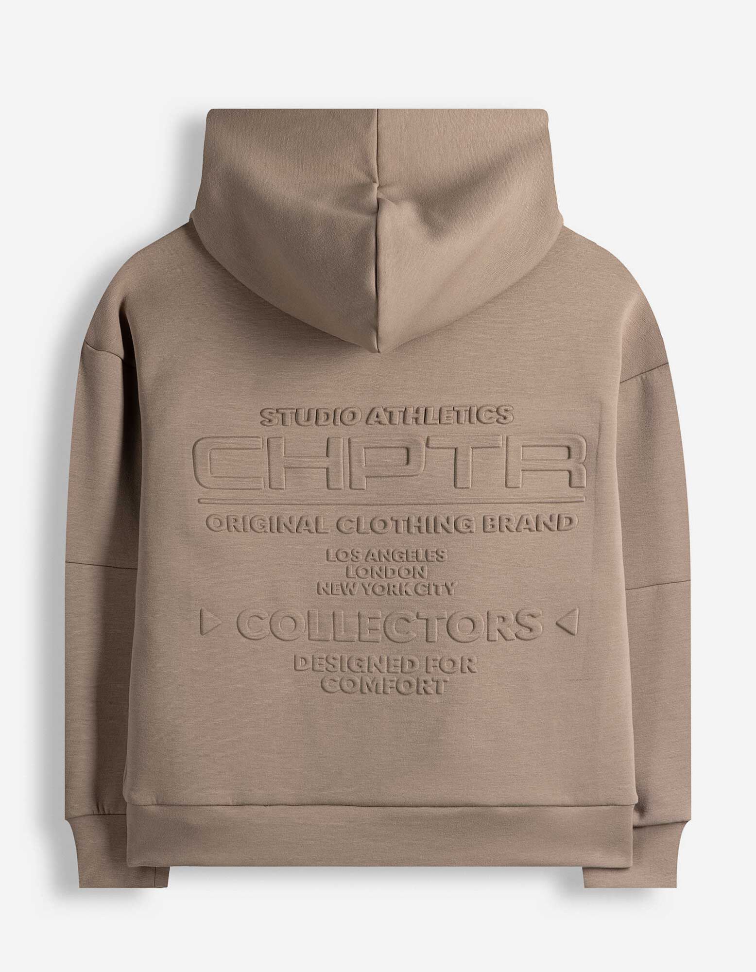 Hoodie - Scuba - Taupe