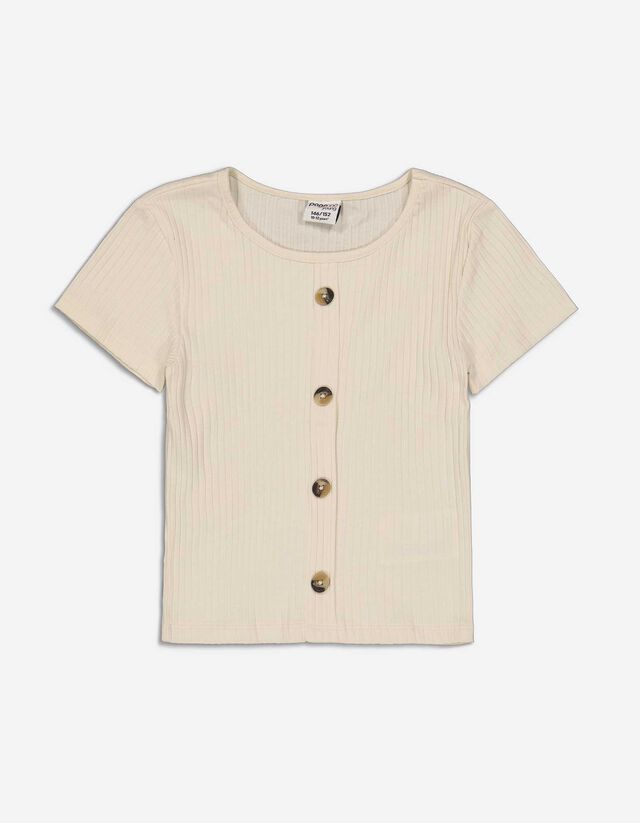 T-shirt - Abbottonatura - beige